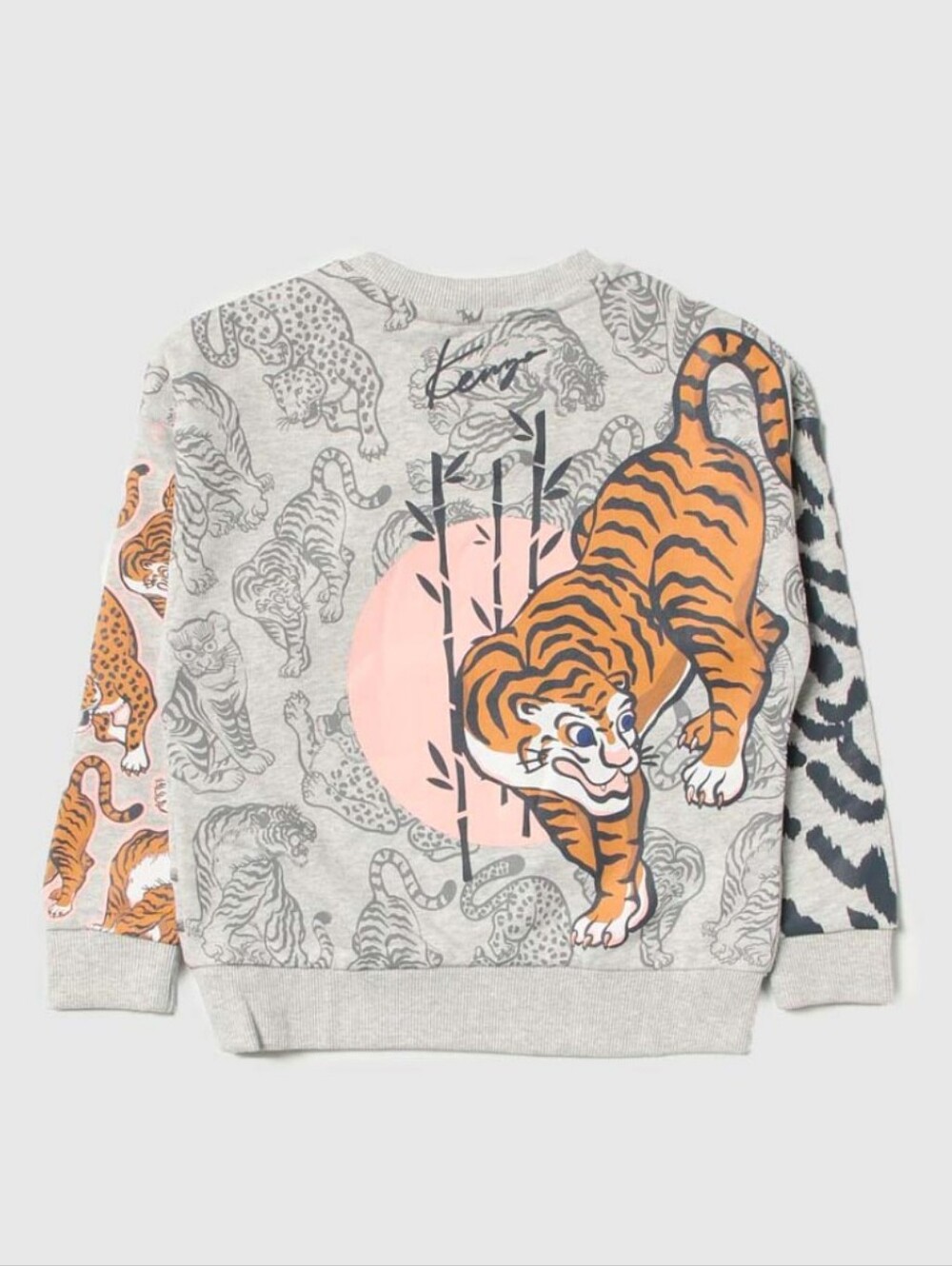 Kenzo Kid's Tiger Print Sweatshirt Size 12 NWT - Picture 2 of 5